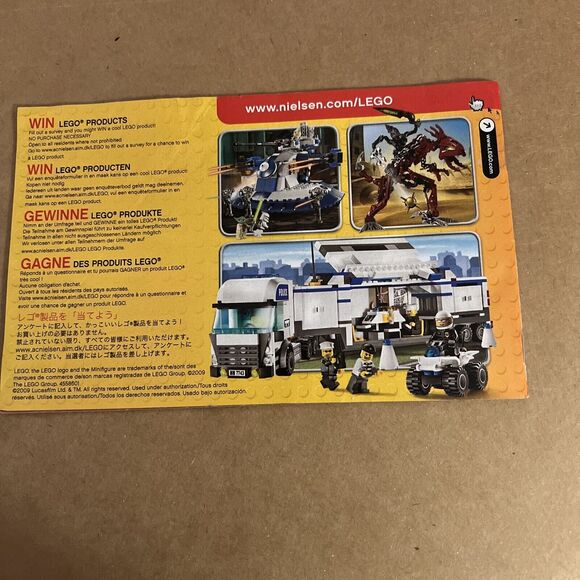 LEGO Star Wars 7749 Instruction Manual Replacement Booklet INSTRUCTIONS ONLY - Picture 2 of 2